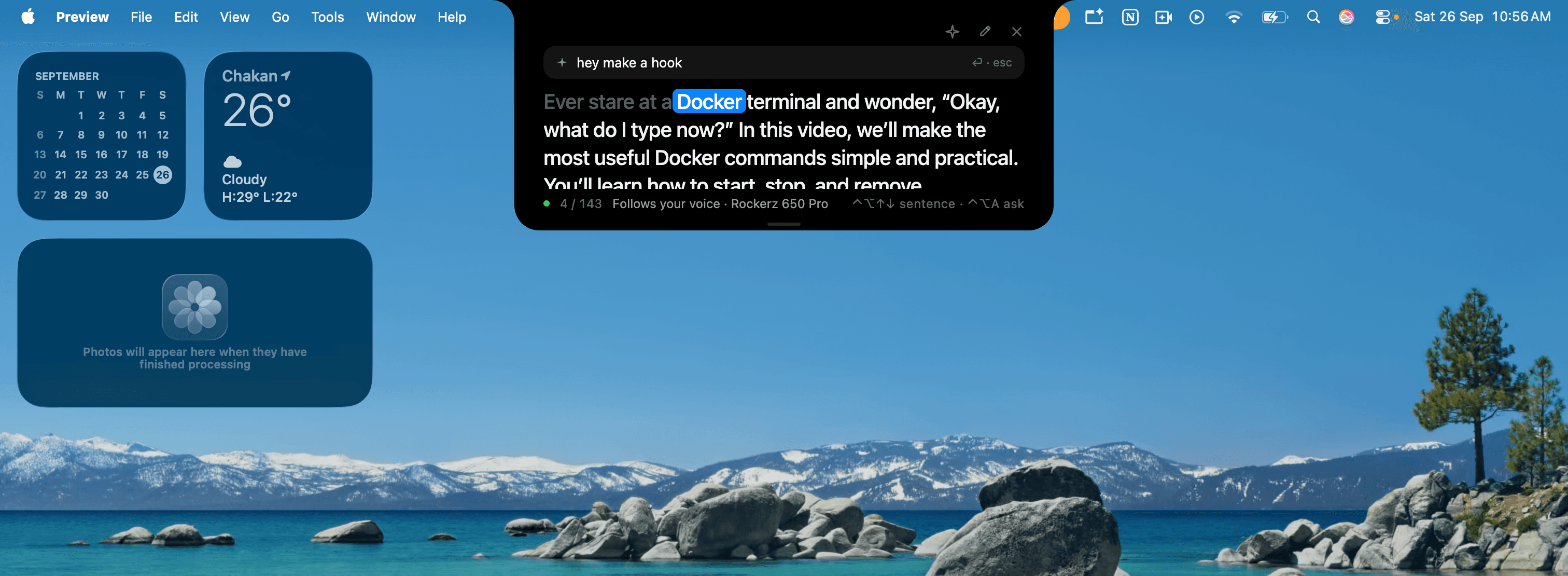 The notch at narrow width